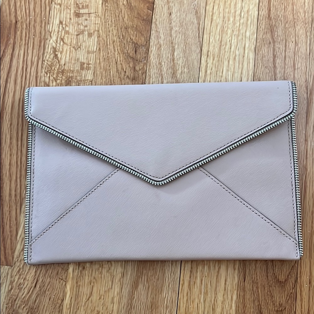 Elegant Cream Envelope Clutch